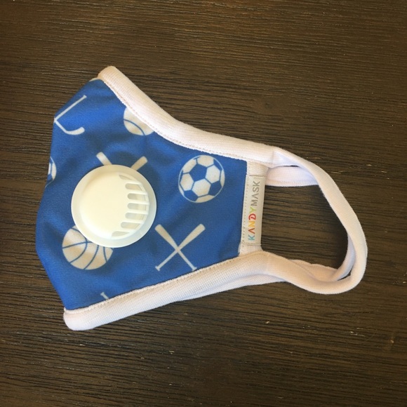 KandyMask N99 Sporty Blue Face Mask - Picture 6 of 9